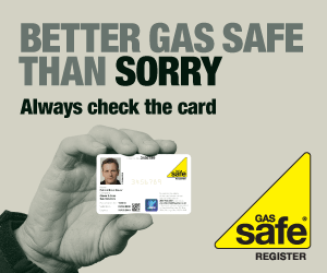 Harris Plumbing & Heating Logo are a gas safe company